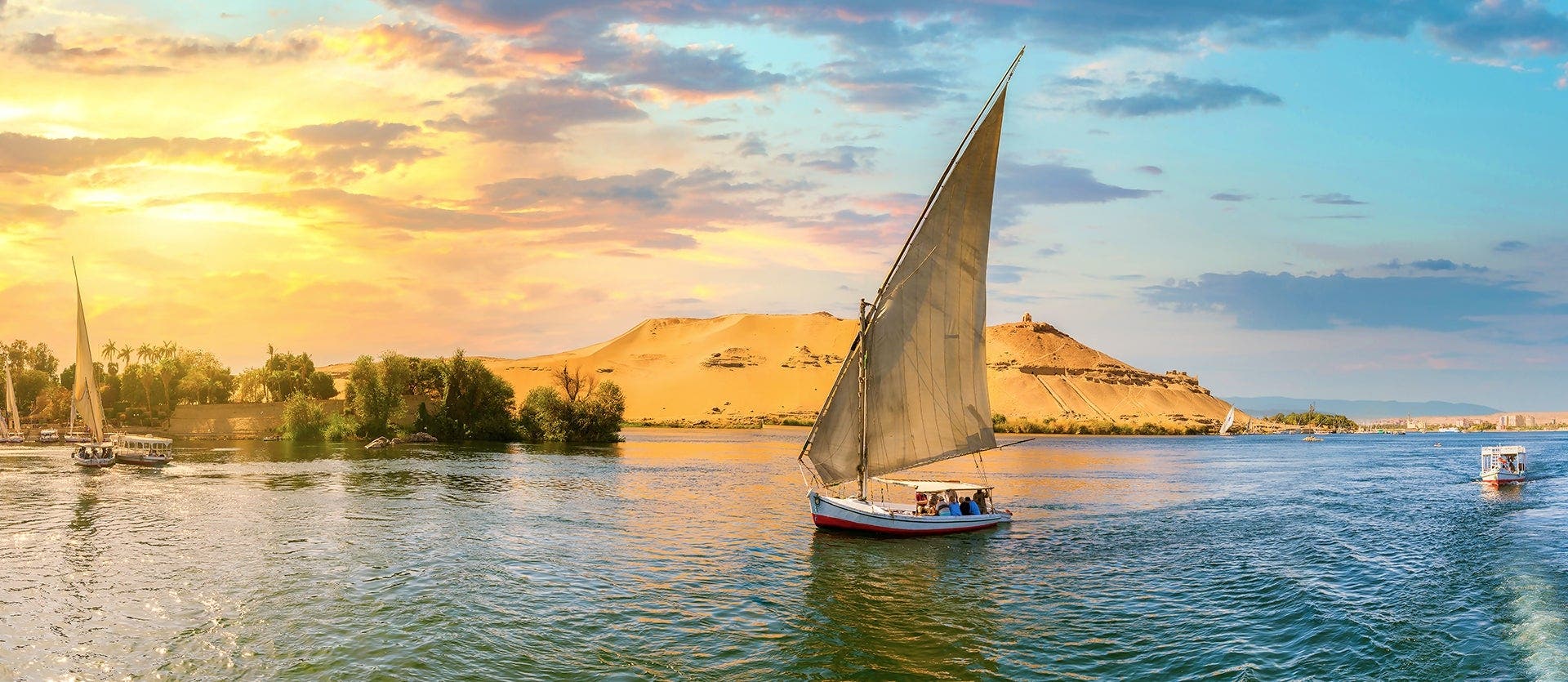 Crucero por el Nilo, El Cairo y Madrid