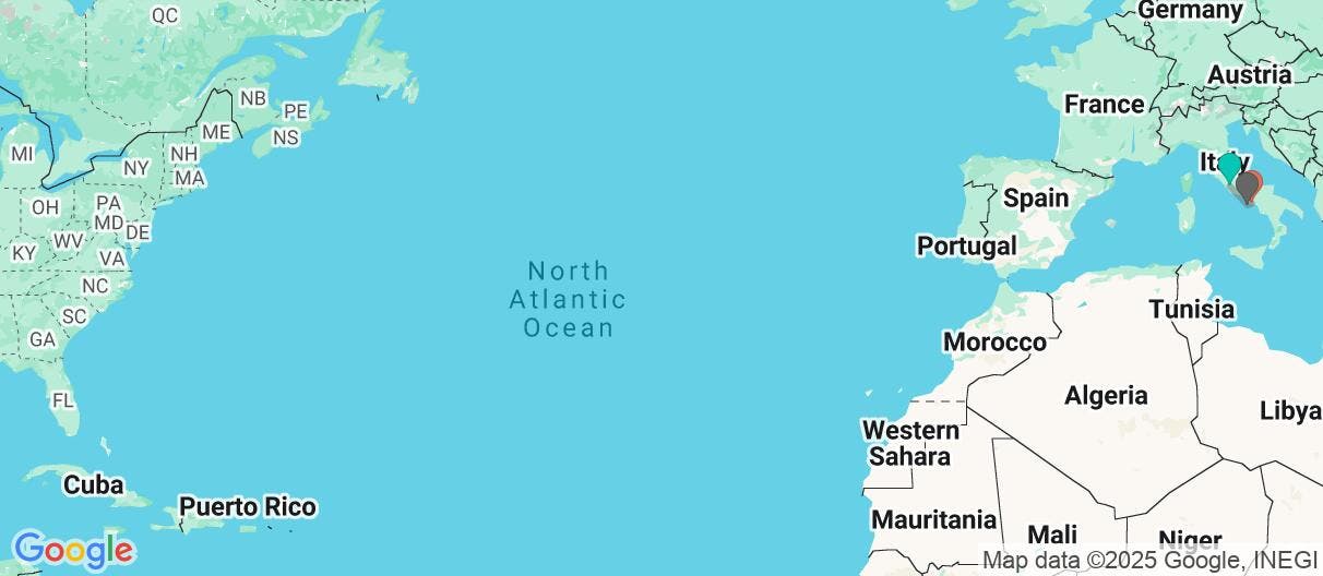 Map of Dolce vita: Roma, Ischia, Amalfi y Capri