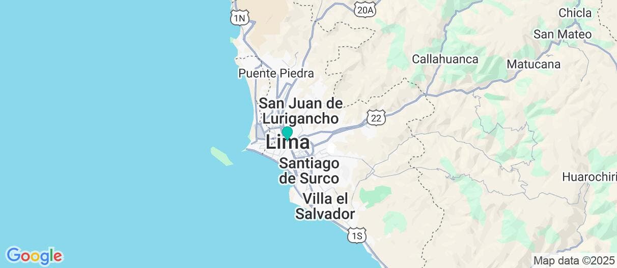 Map of Sabores de Lima: Escapada gourmet